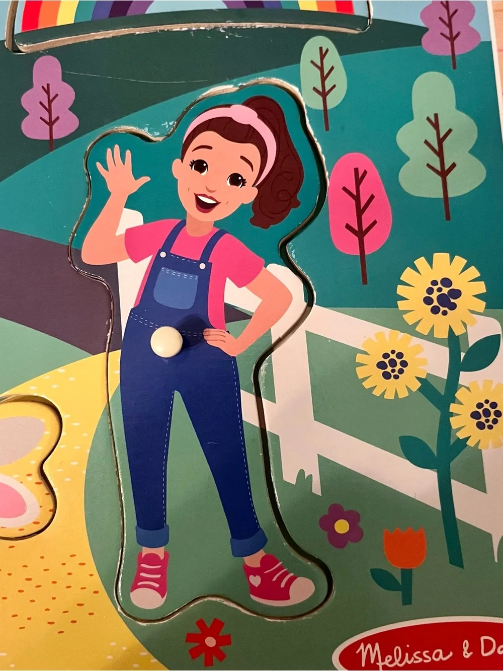 Ms. Rachel Plush Doll + Melissa & Doug Sound Puzzle + Happy Birthday Book Bundle